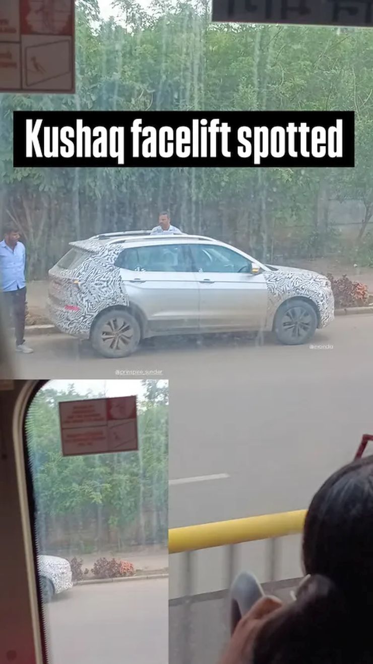 Skoda Kushaq ra mắt Việt Nam chưa lâu thì bản mới đã lộ diện chạy thử: Thiết kế tinh chỉnh, có thể nâng cấp ADAS cạnh tranh Xforce, Creta- Ảnh 2. Skoda Kushaq ra mắt Việt Nam chưa lâu thì bản mới đã lộ diện chạy thử: Thiết kế tinh chỉnh, có thể nâng cấp ADAS cạnh tranh Xforce, Creta- Ảnh 2.
