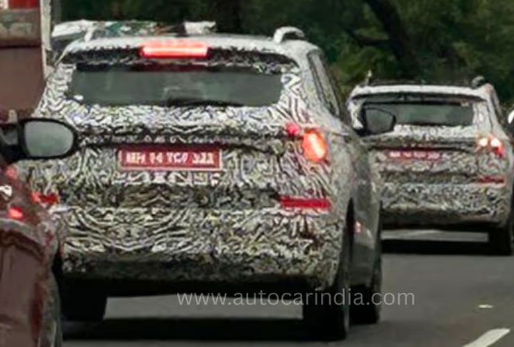 Skoda Kushaq ra mắt Việt Nam chưa lâu thì bản mới đã lộ diện chạy thử: Thiết kế tinh chỉnh, có thể nâng cấp ADAS cạnh tranh Xforce, Creta- Ảnh 3. Skoda Kushaq ra mắt Việt Nam chưa lâu thì bản mới đã lộ diện chạy thử: Thiết kế tinh chỉnh, có thể nâng cấp ADAS cạnh tranh Xforce, Creta- Ảnh 3.