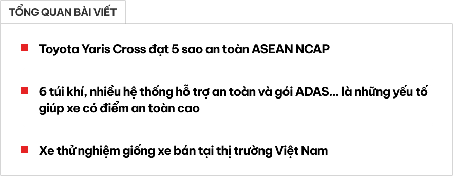 Ai chê Toyota Yaris Cross vỏ mỏng thì nên xem clip này: Đâm nát đầu, bẹp hông mà người vẫn được bảo vệ, điểm an toàn ngang Xforce- Ảnh 1. Ai chê Toyota Yaris Cross vỏ mỏng thì nên xem clip này: Đâm nát đầu, bẹp hông mà người vẫn được bảo vệ, điểm an toàn ngang Xforce- Ảnh 1.