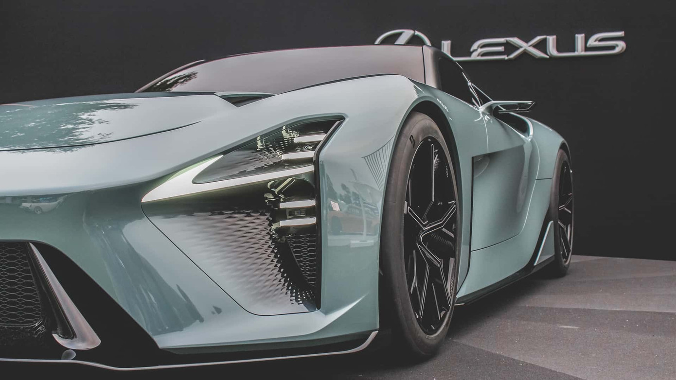 Hé lộ thiết kế siêu xe điện của Lexus- Ảnh 4.