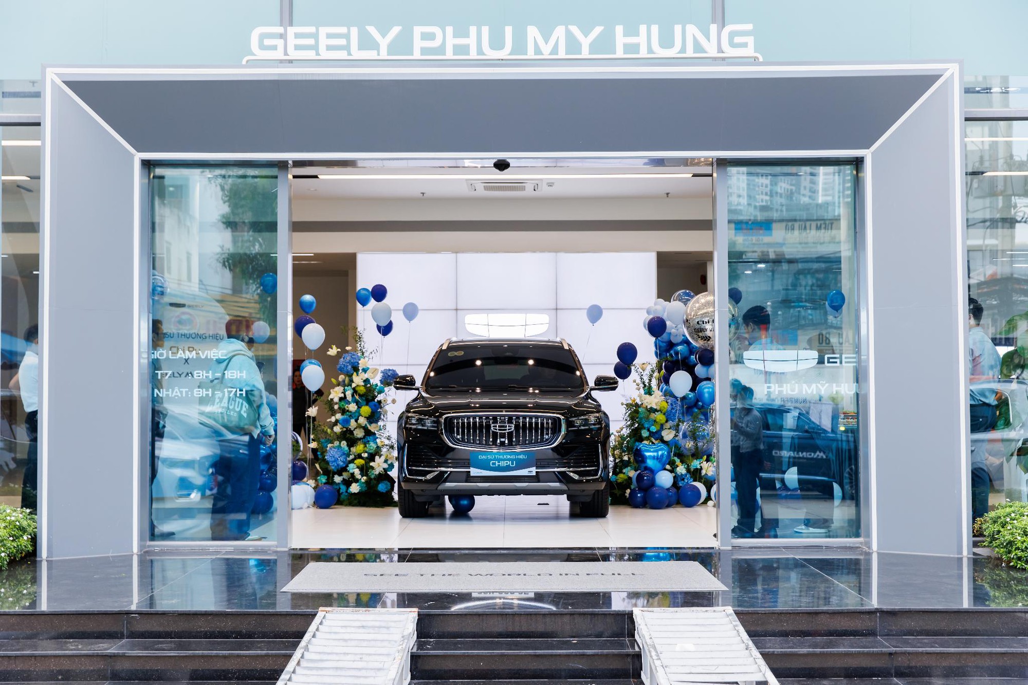Chi Pu trải nghiệm SUV Geely Monjaro: Ghế massage, dàn loa Infinity, cửa sổ trời panorama- Ảnh 2. Chi Pu trải nghiệm SUV Geely Monjaro: Ghế massage, dàn loa Infinity, cửa sổ trời panorama- Ảnh 2.