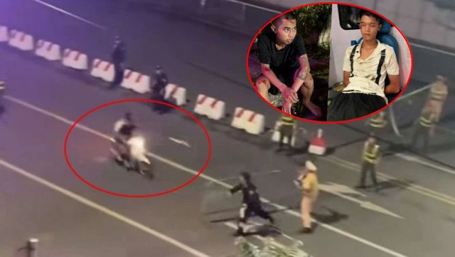 "Quái xế" khóc và khai về việc đi vào đường cấm, tông chiến sĩ cảnh sát cơ động- Ảnh 2.
