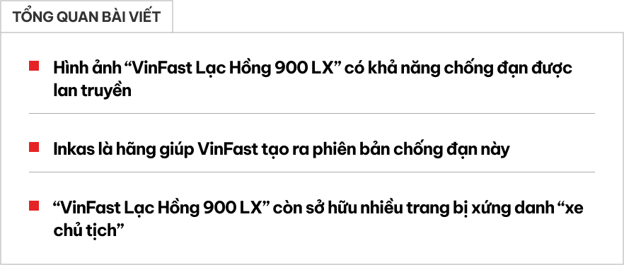 Đây là cái tên đứng sau chiếc VinFast hứng hàng trăm vết đạn: Chuyên 'bọc giáp' xe cho các chính phủ, doanh nhân, làm được cả xe chống đạn xuyên giáp, kháng mìn quân sự- Ảnh 1. Đây là cái tên đứng sau chiếc VinFast hứng hàng trăm vết đạn: Chuyên 'bọc giáp' xe cho các chính phủ, doanh nhân, làm được cả xe chống đạn xuyên giáp, kháng mìn quân sự- Ảnh 1.