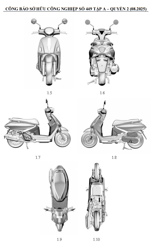 'Vua xe ga' ăn xăng 1,6 lít/100 km được đăng ký tại Việt Nam: ngoại hình đẹp tựa Vespa, trang bị vượt mặt Honda SH160i- Ảnh 3. 'Vua xe ga' ăn xăng 1,6 lít/100 km được đăng ký tại Việt Nam: ngoại hình đẹp tựa Vespa, trang bị vượt mặt Honda SH160i- Ảnh 3.
