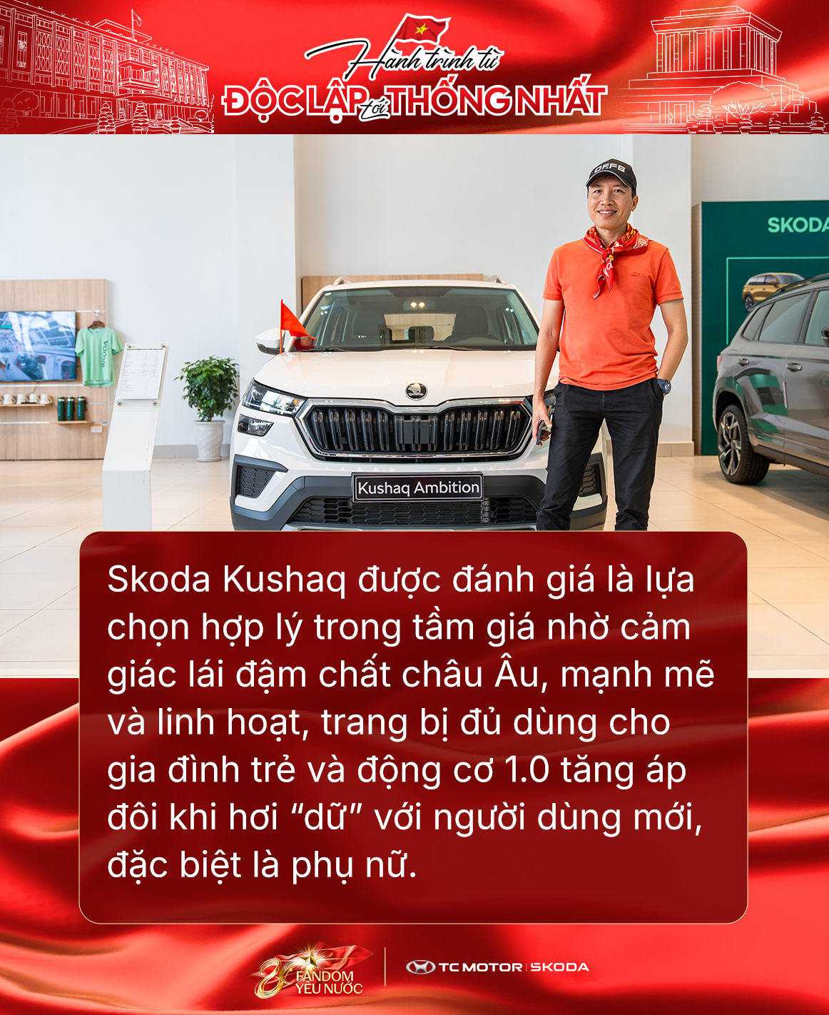 Trải nghiệm Skoda Kushaq sau gần 2.500 km xuyên Việt, KOL ngành xe nhận xét: ‘Cân bằng giữa thực dụng, giá trị và cảm giác lái’- Ảnh 4. Trải nghiệm Skoda Kushaq sau gần 2.500 km xuyên Việt, KOL ngành xe nhận xét: ‘Cân bằng giữa thực dụng, giá trị và cảm giác lái’- Ảnh 4.