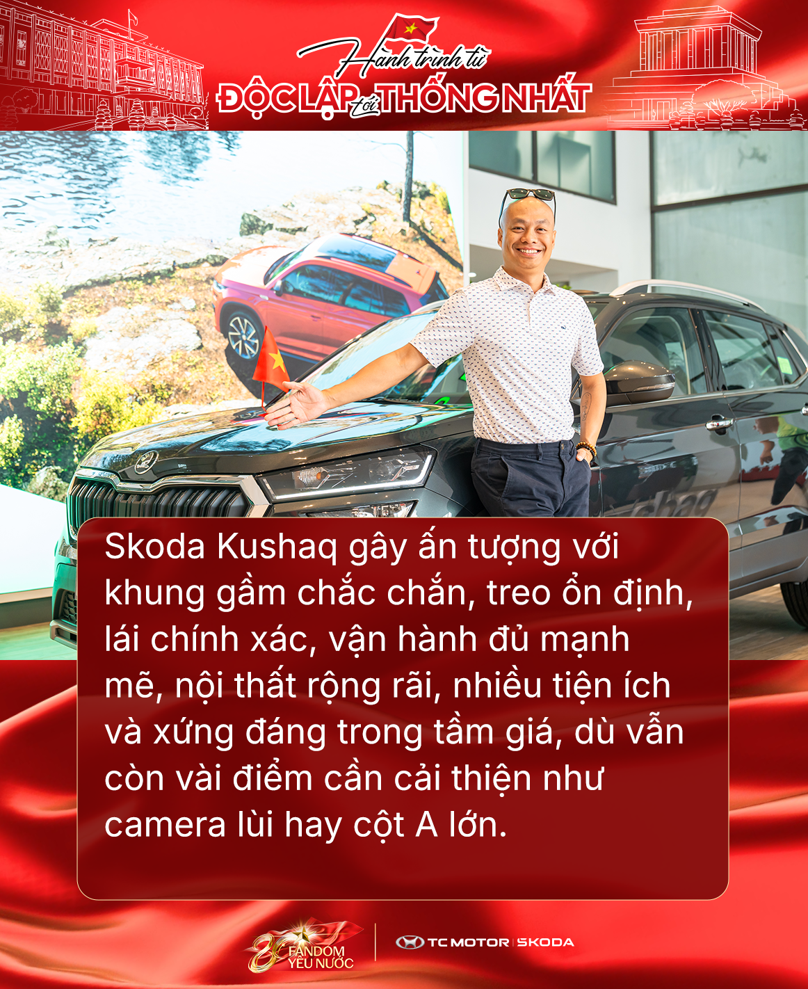 Trải nghiệm Skoda Kushaq sau gần 2.500 km xuyên Việt, KOL ngành xe nhận xét: ‘Cân bằng giữa thực dụng, giá trị và cảm giác lái’- Ảnh 1. Trải nghiệm Skoda Kushaq sau gần 2.500 km xuyên Việt, KOL ngành xe nhận xét: ‘Cân bằng giữa thực dụng, giá trị và cảm giác lái’- Ảnh 1.