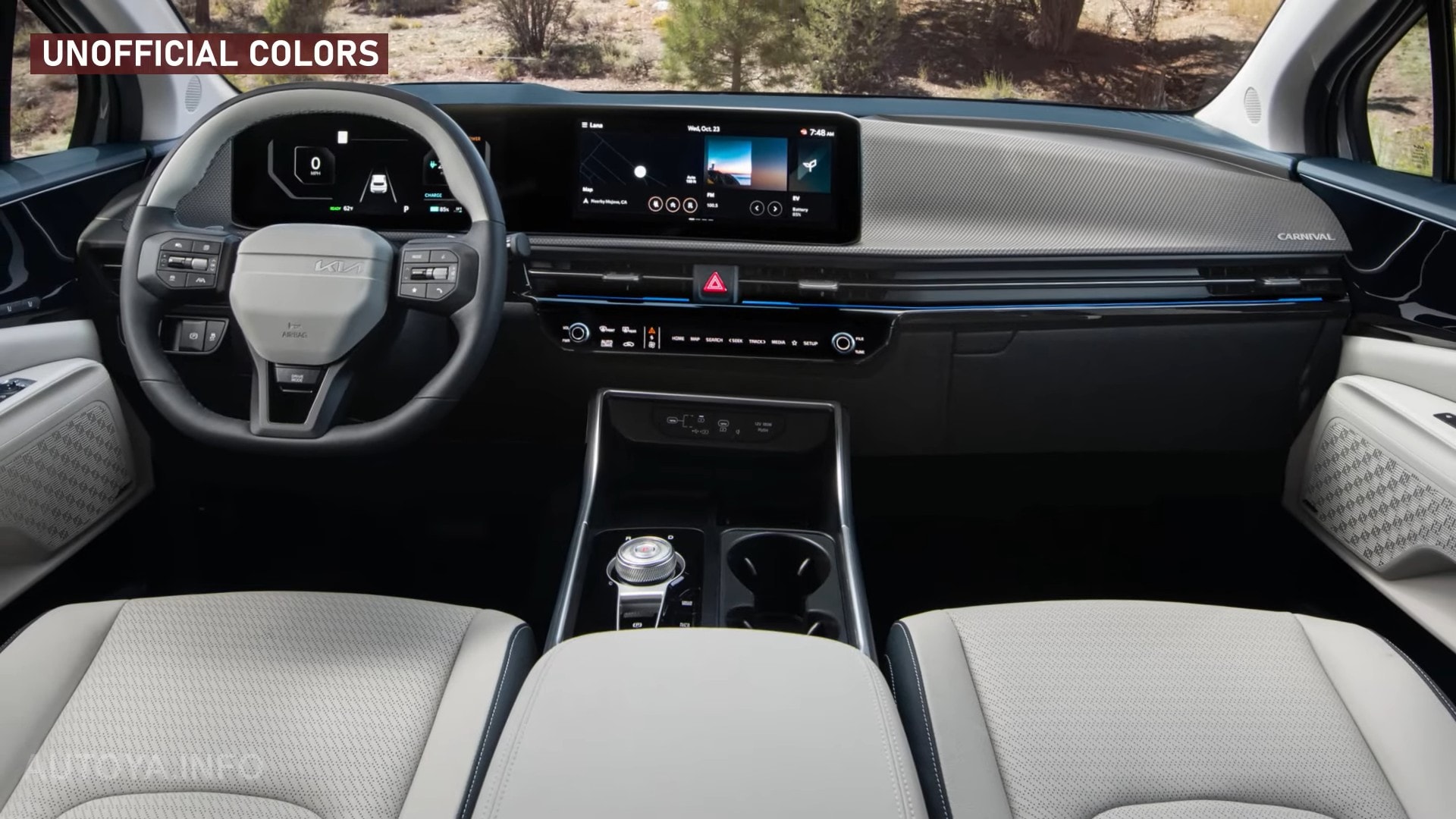 Kia Carnival thế hệ mới chạy thử nghiệm: Dễ là bản EREV 'xe điện sạc bằng máy xăng' cho ai thích đi xa, có thể thêm AWD- Ảnh 9.