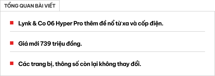 Lynk & Co 06 bản full tăng giá 10 triệu, thêm 2 tính năng, bùng tranh cãi trong cộng đồng chủ xe- Ảnh 1.
