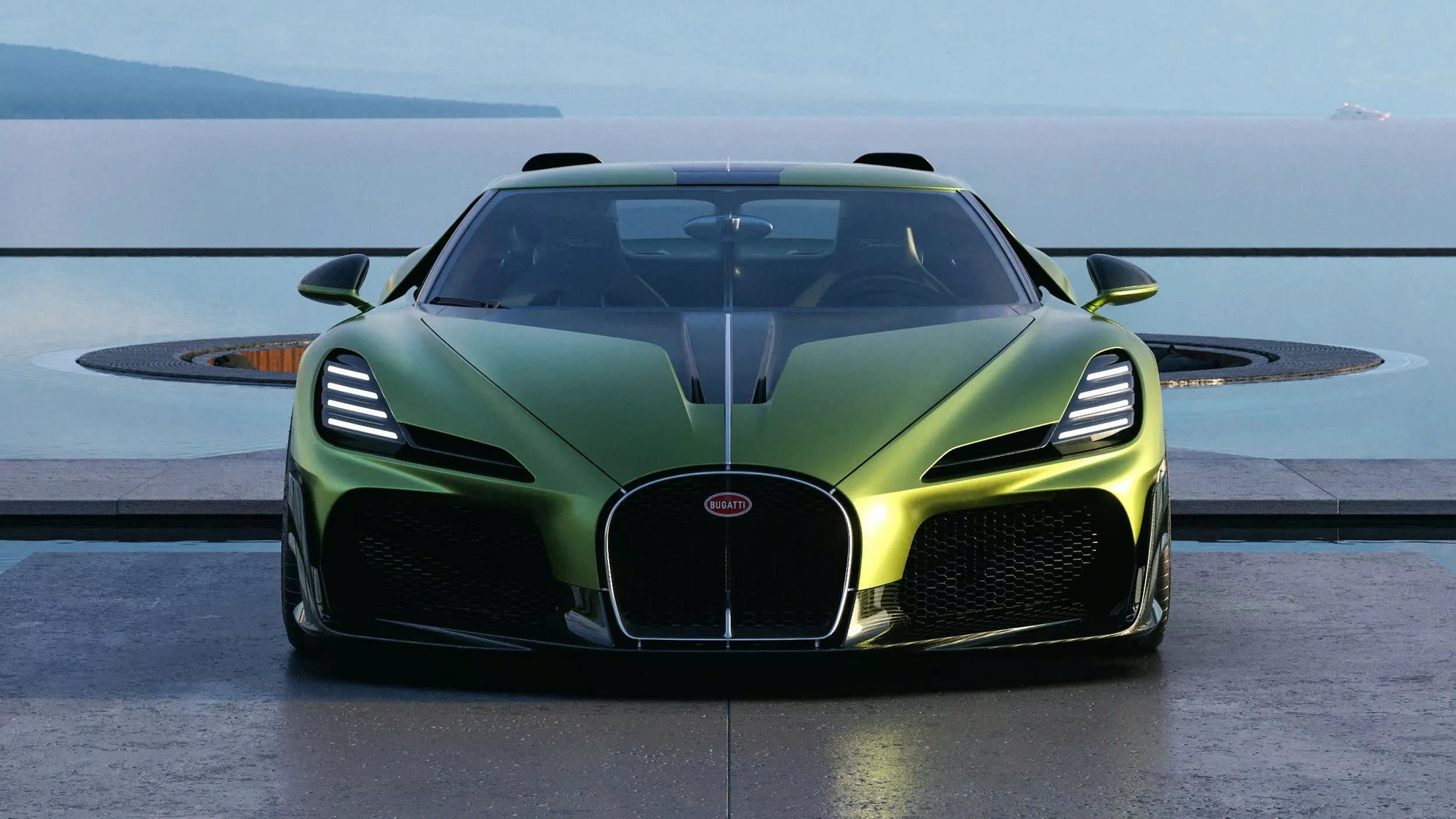 Bugatti ra mắt hypercar: Tên gọi, cần số, ghế ngồi, ốp cửa lấy cảm hứng từ 'chiến mã' yêu thích của nhà sáng lập, chỉ 1 chiếc toàn thế giới và đã có chủ- Ảnh 3.
