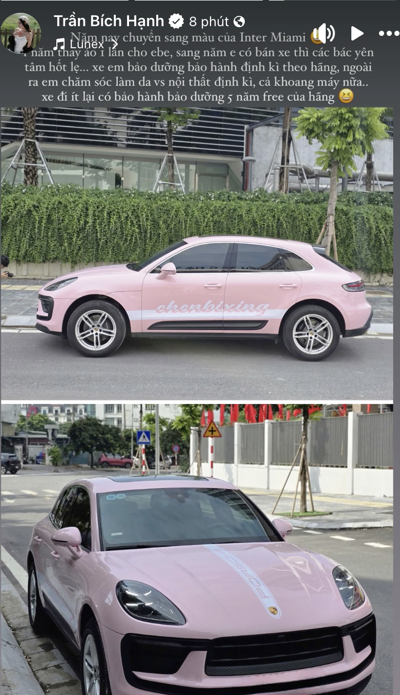 Bạn gái trâm anh thế phiệt của Văn Thanh flex xe đôi sang xịn, minh chứng tình cảm ngọt ngào với người thương- Ảnh 2. Bạn gái trâm anh thế phiệt của Văn Thanh flex xe đôi sang xịn, minh chứng tình cảm ngọt ngào với người thương- Ảnh 2.