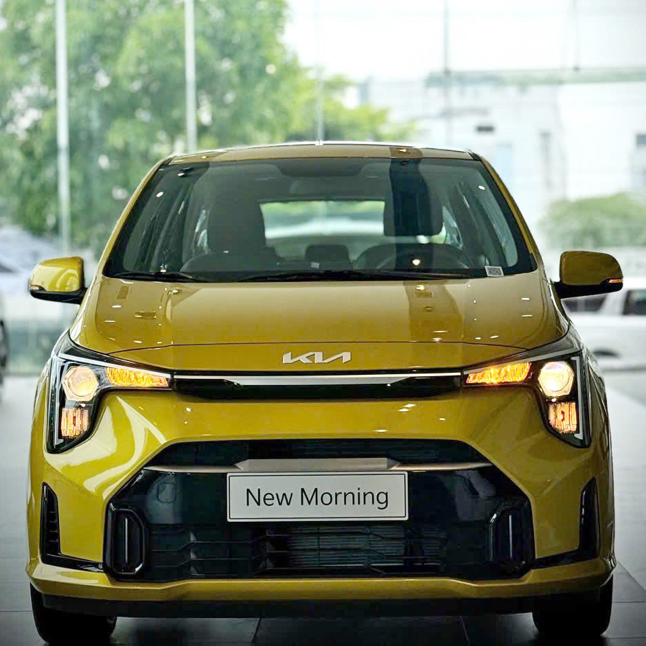 Ảnh thực tế 2 bản Kia Morning 2025 giá từ 439 triệu đồng tại đại lý: Vài điểm giống ‘tiểu Carnival’, thêm công nghệ, tiện ích, cạnh tranh i10, Wigo- Ảnh 5.