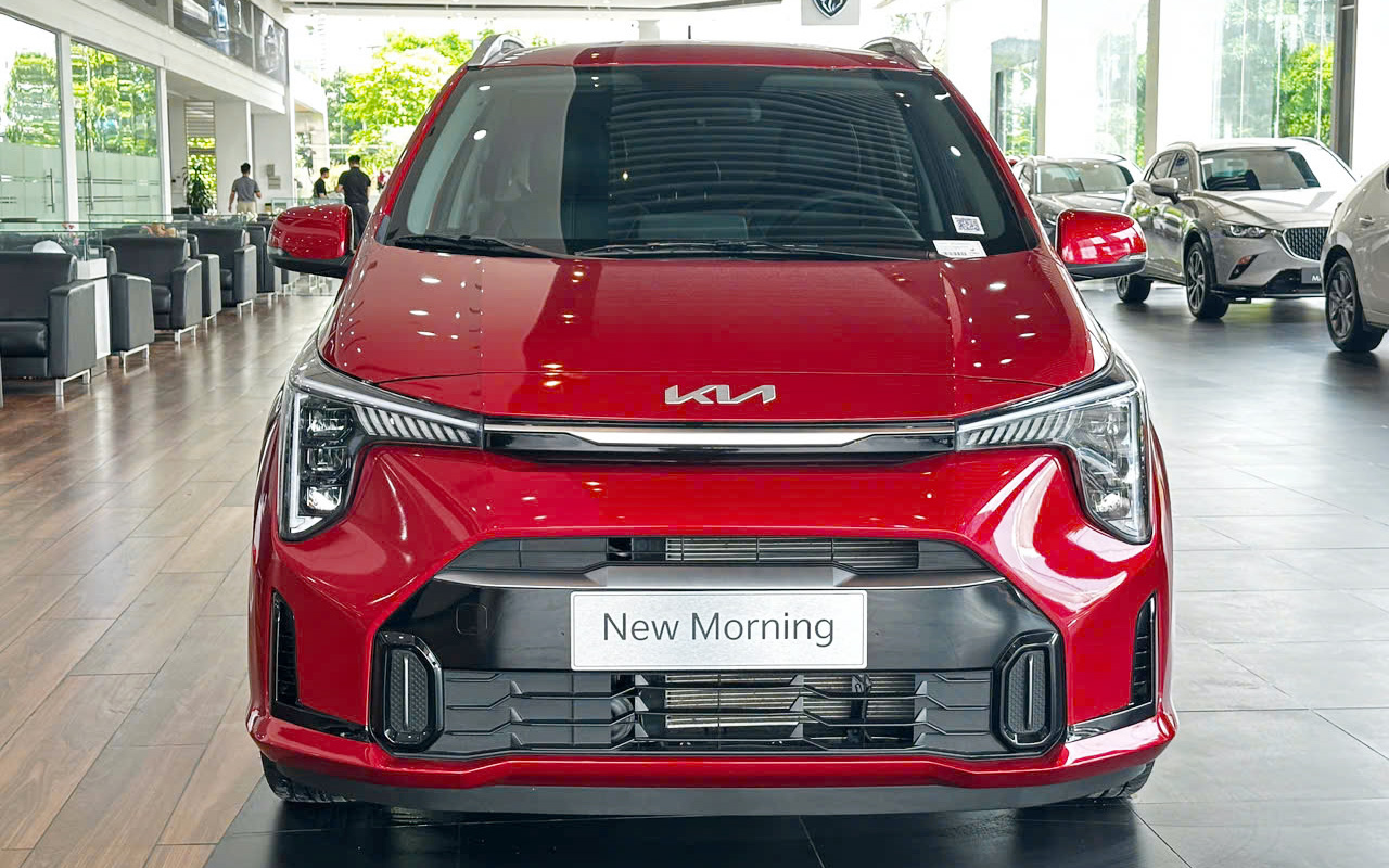 Ảnh thực tế 2 bản Kia Morning 2025 giá từ 439 triệu đồng tại đại lý: Vài điểm giống ‘tiểu Carnival’, thêm công nghệ, tiện ích, cạnh tranh i10, Wigo- Ảnh 2. Ảnh thực tế 2 bản Kia Morning 2025 giá từ 439 triệu đồng tại đại lý: Vài điểm giống ‘tiểu Carnival’, thêm công nghệ, tiện ích, cạnh tranh i10, Wigo- Ảnh 2.