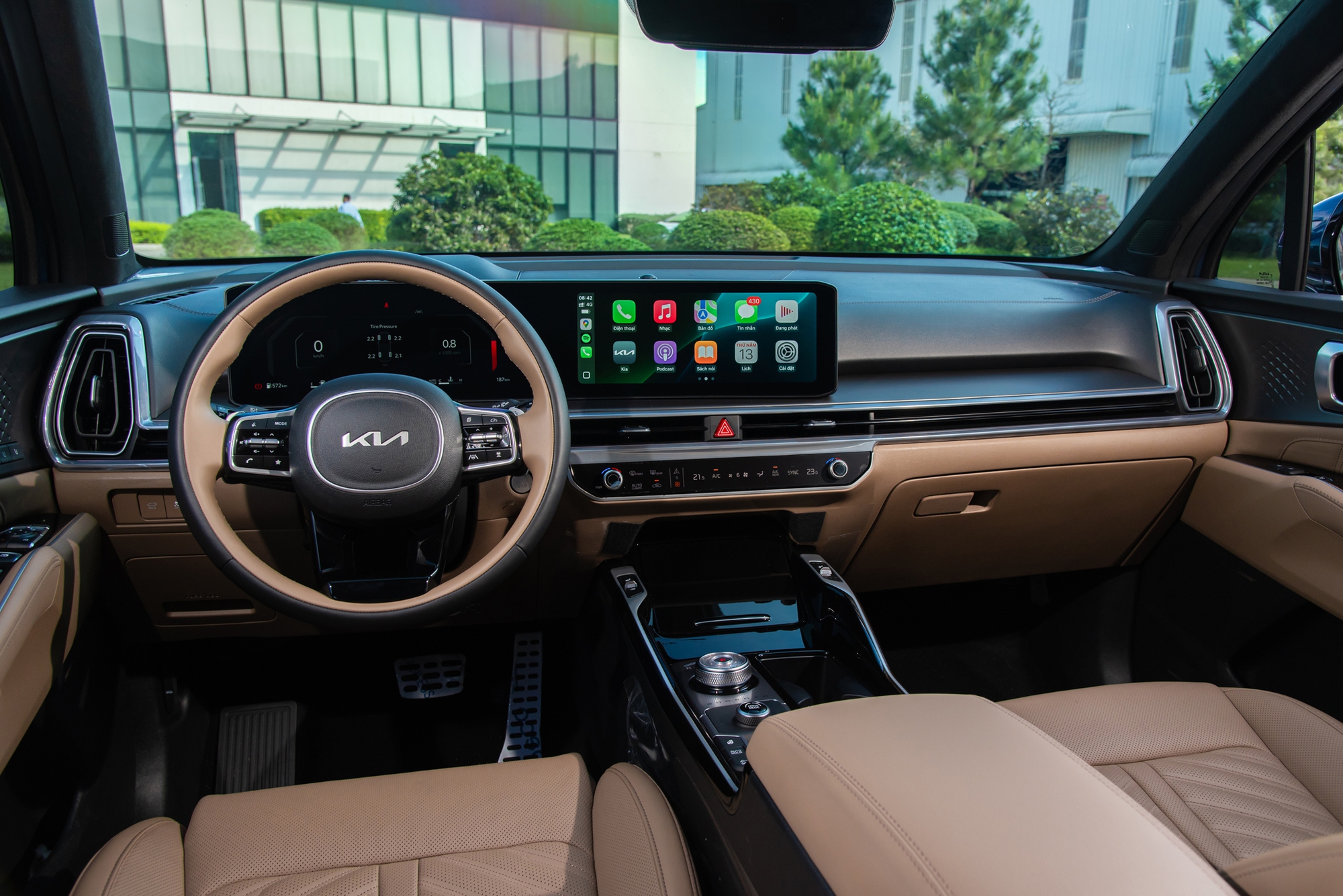 Đánh giá Kia Sorento 2025: Vẫn có động cơ dầu, treo ‘ngon’, thêm tính năng ADAS đấu Santa Fe- Ảnh 21.