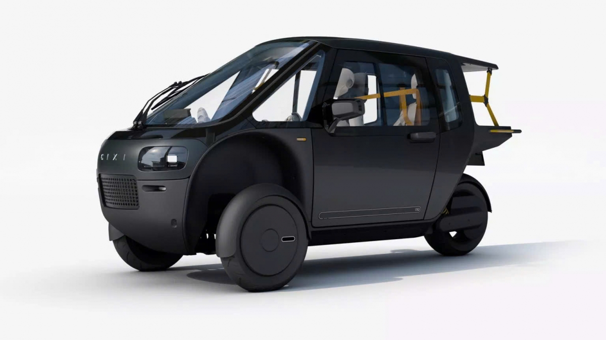 Cixi Vigoz - Mẫu xe ba bánh điện và có thể đạp bằng chân, cho tốc độ lên tới 120km/h- Ảnh 2.