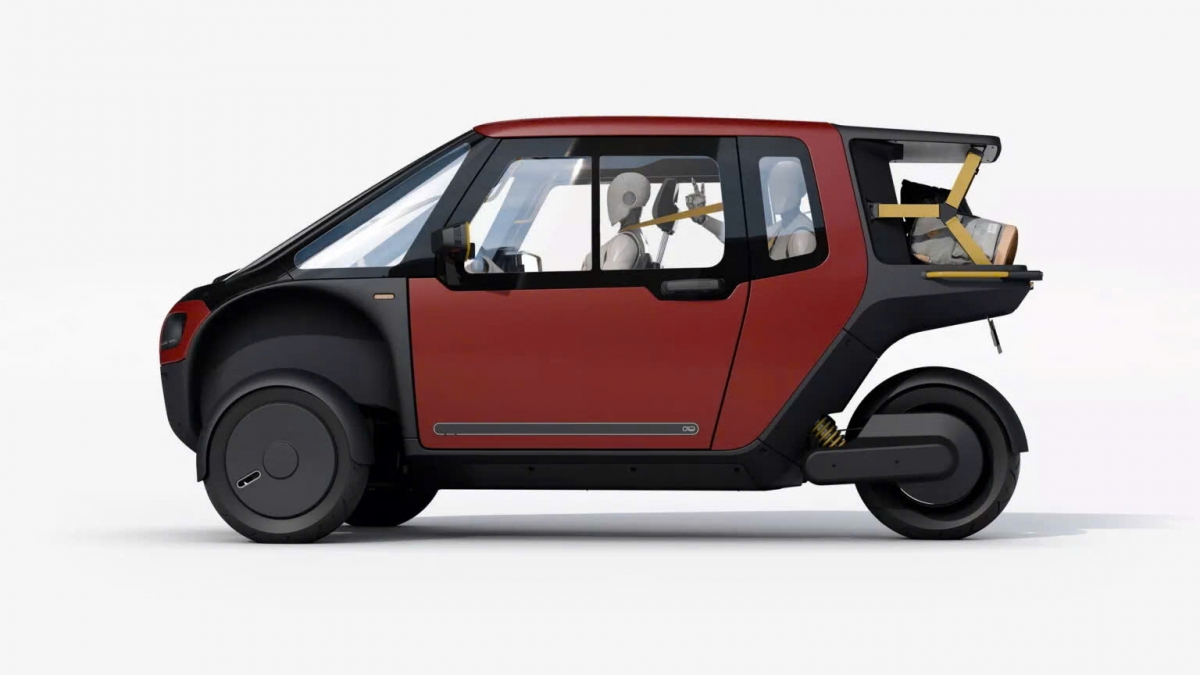 Cixi Vigoz - Mẫu xe ba bánh điện và có thể đạp bằng chân, cho tốc độ lên tới 120km/h- Ảnh 3.