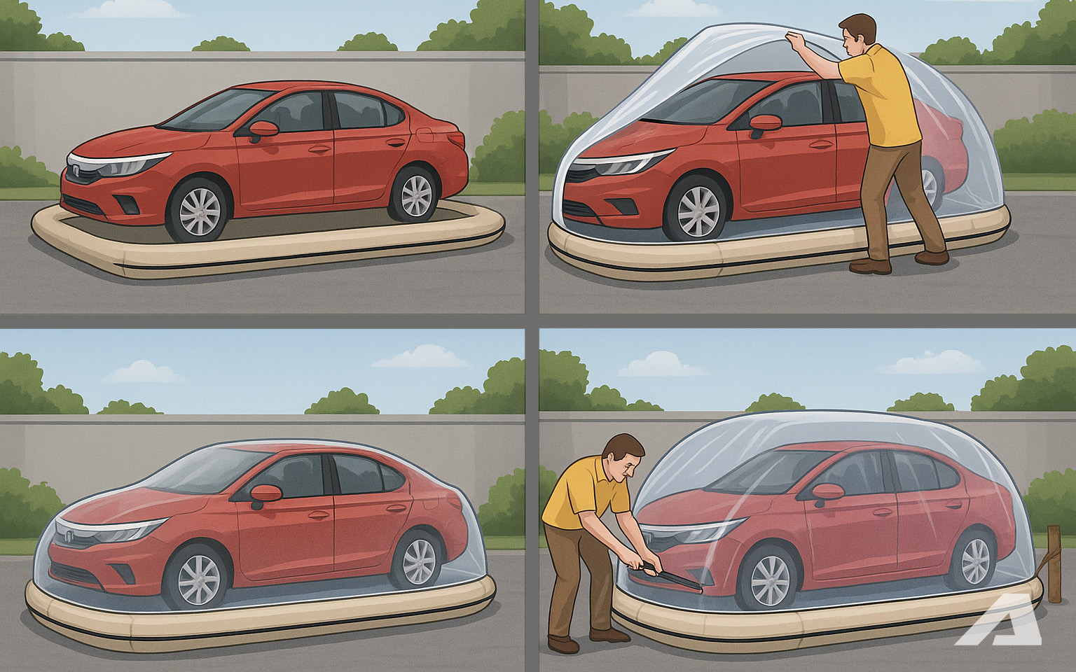 Bão cận kề Việt Nam, món đồ bảo vệ ô tô này lại sốt trên MXH: Ngập mấy cũng không sợ nhưng cần đảm bảo một yếu tố- Ảnh 3. Bão cận kề Việt Nam, món đồ bảo vệ ô tô này lại sốt trên MXH: Ngập mấy cũng không sợ nhưng cần đảm bảo một yếu tố- Ảnh 3.