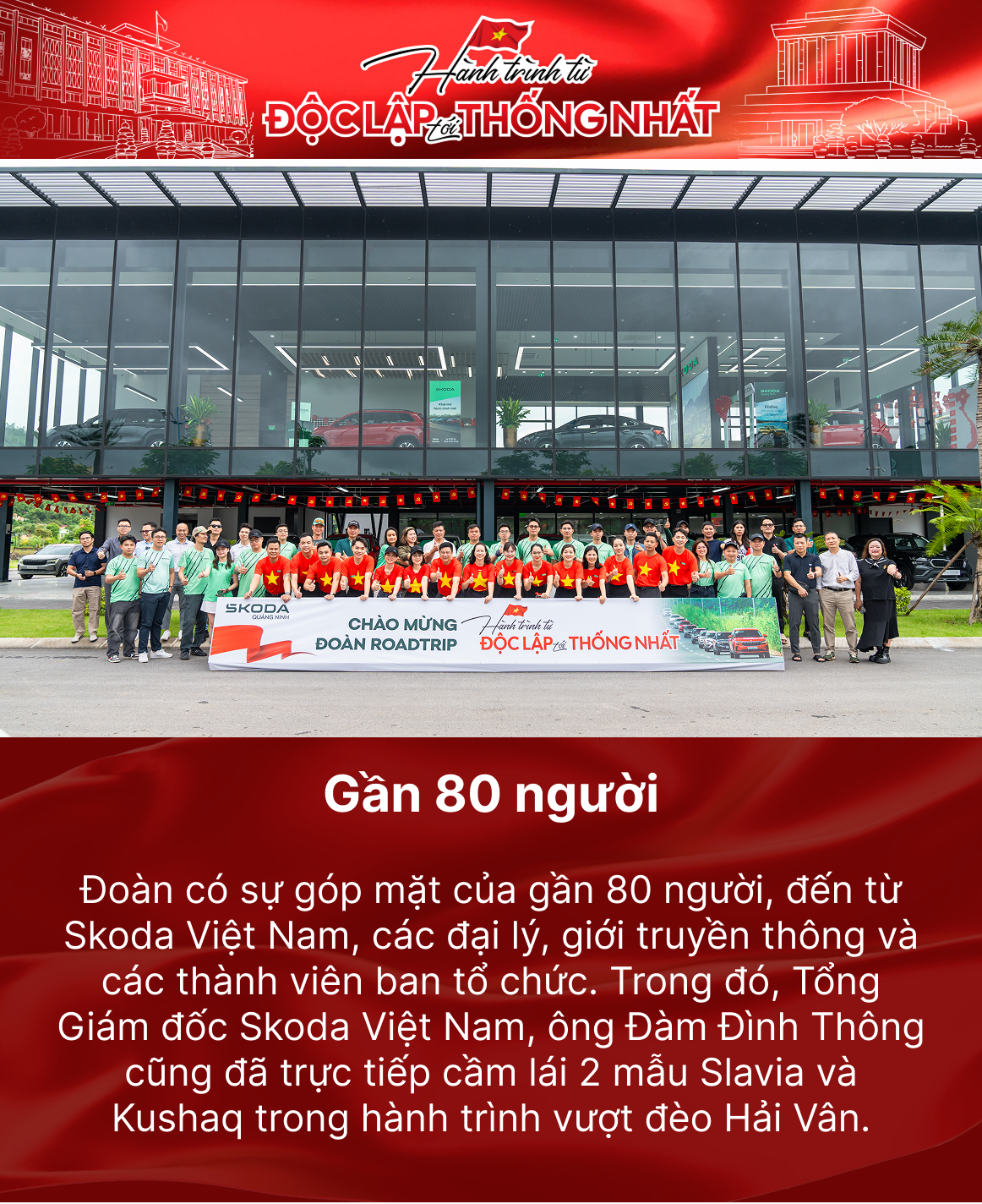 Những con số ấn tượng hành trình ‘Từ Độc Lập tới Thống Nhất’: 8 ngày, gần 2.500km, 6 mảnh ghép lịch sử, hơn 42 triệu tiền xăng- Ảnh 12.