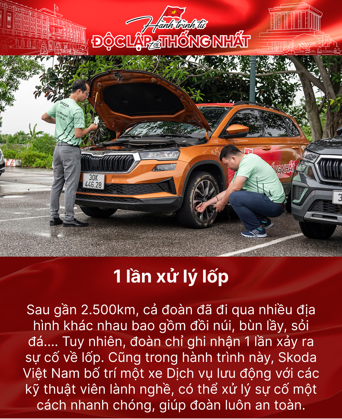 Những con số ấn tượng hành trình ‘Từ Độc Lập tới Thống Nhất’: 8 ngày, gần 2.500km, 6 mảnh ghép lịch sử, hơn 42 triệu tiền xăng- Ảnh 9.