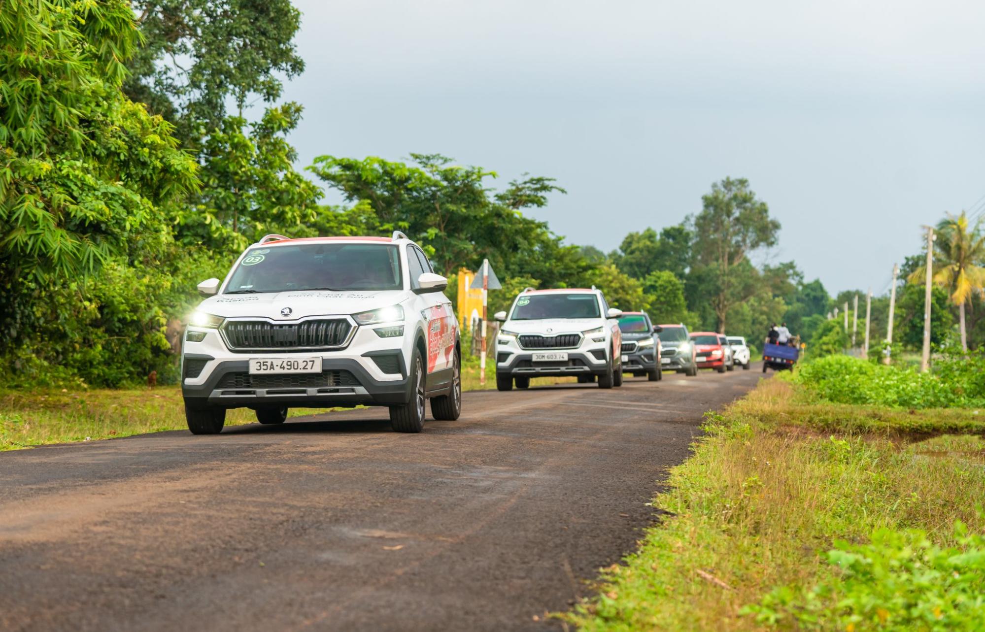 Xuyên rừng, vượt đèo bằng Skoda Kushaq mới thấy SUV đô thị giờ đây ‘cân’ tốt nhiều loại địa hình phức tạp- Ảnh 4.