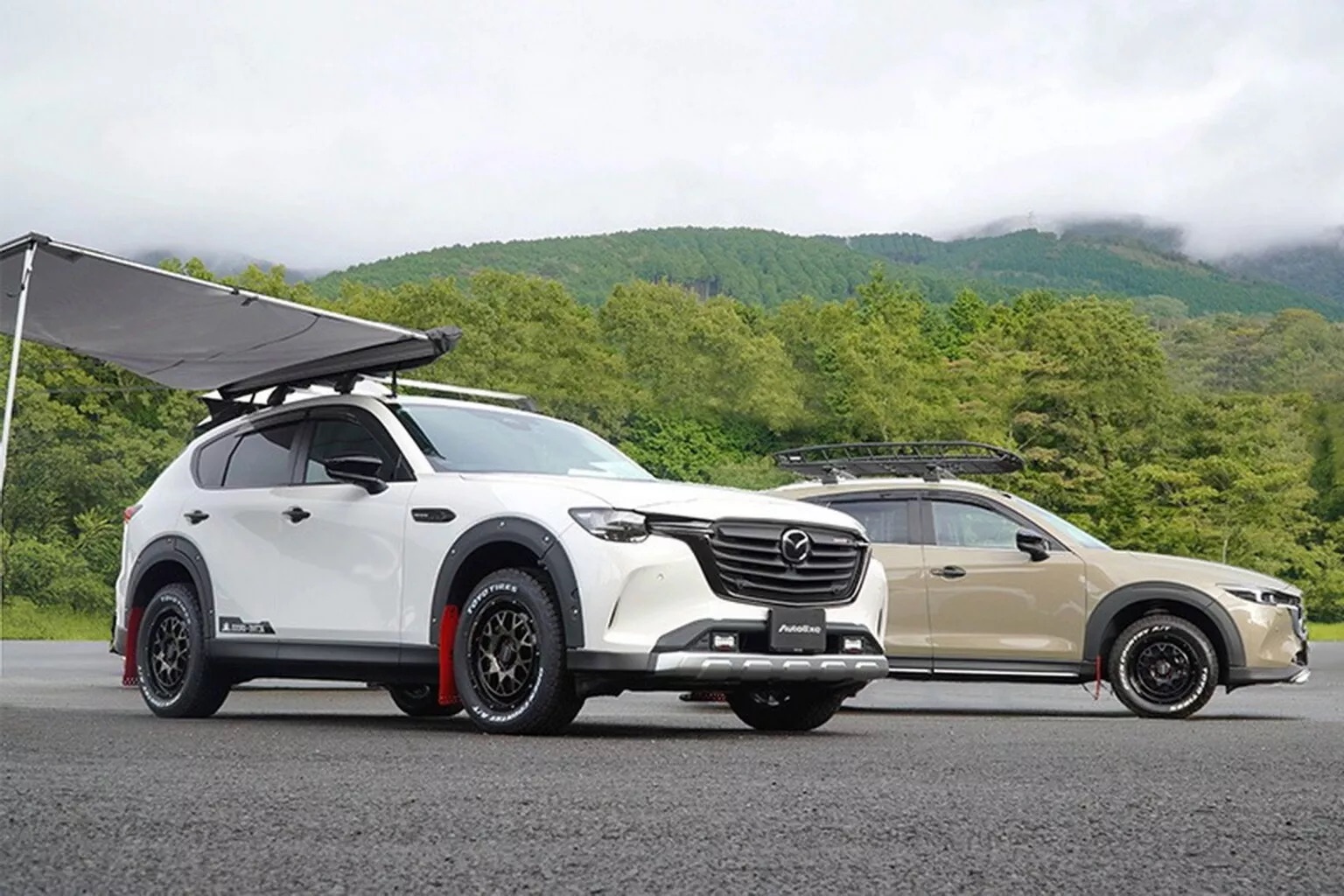 Th&iacute;ch Mazda CX-60 nhưng muốn off-road th&igrave; đ&acirc;y l&agrave; bản độ tham khảo: Đồ nghề tận răng với lốp b&eacute;o, trợ s&aacute;ng, nhiều chi tiết chống xước- Ảnh 1.