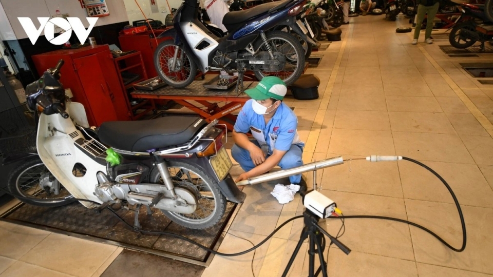Sẽ kiểm định kh&iacute; thải xe m&ocirc; t&ocirc;, xe gắn m&aacute;y từ ng&agrave;y 30/6/2026- Ảnh 2.