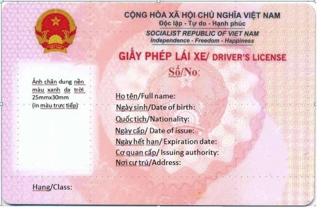Thông tin về giấy phép lái xe màu hồng mới, người dân ai cũng cần biết- Ảnh 1.