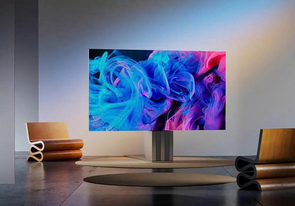 Đ&acirc;y l&agrave; TV cực độc hợp t&aacute;c sản xuất bởi Porsche: Như một t&aacute;c phẩm nghệ thuật, k&iacute;ch thước l&ecirc;n tới 221 inch, gi&aacute; quy đổi hơn 10,5 tỷ đồng- Ảnh 1.