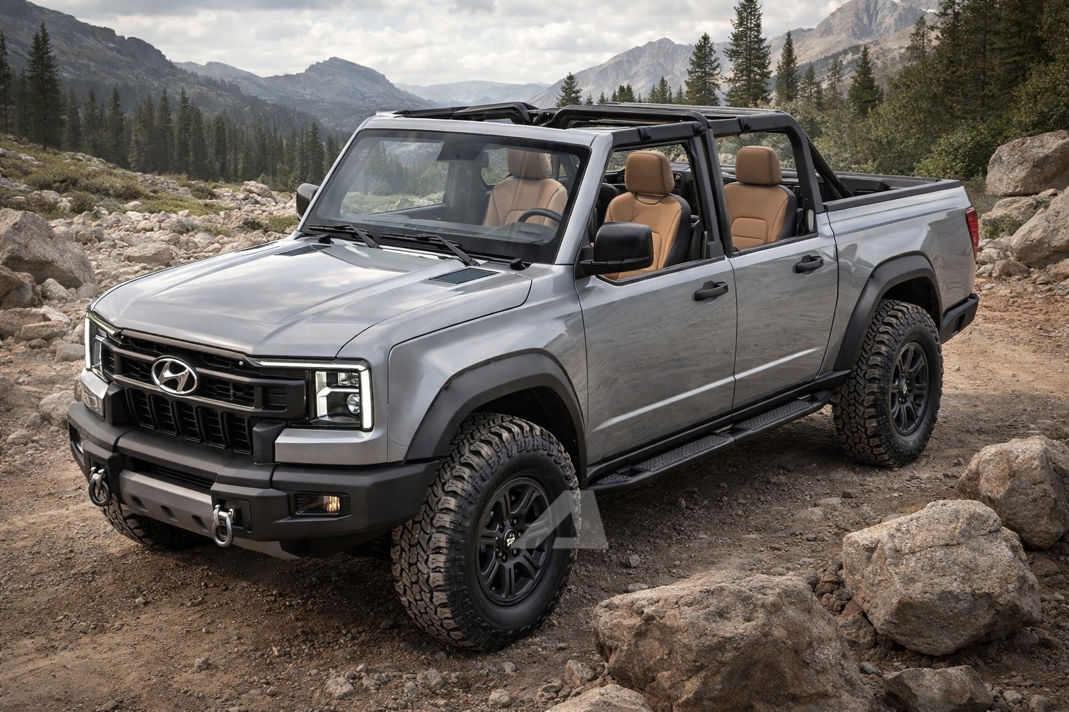 Điều này cho thấy Kia Tasman xuất hiện ở Việt Nam có thể có biến thể độc: Phong cách như Jeep, mui và cửa dễ dàng tháo rời- Ảnh 4. Điều này cho thấy Kia Tasman xuất hiện ở Việt Nam có thể có biến thể độc: Phong cách như Jeep, mui và cửa dễ dàng tháo rời- Ảnh 4.