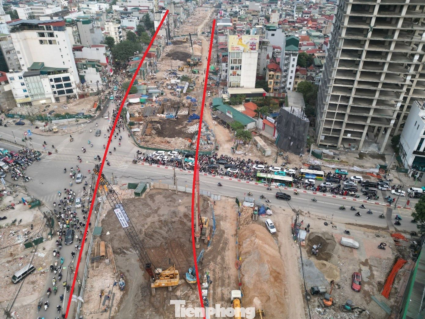 H&agrave; Nội: Cận cảnh vị tr&iacute; x&acirc;y 2 cầu vượt lớn ở V&agrave;nh đai 1- Ảnh 5.