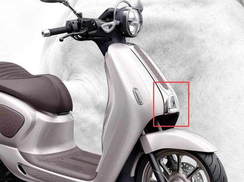 Honda sắp ra mắt xe ga cổ điển 150cc cạnh tranh Peugeot Django: Camera h&agrave;nh tr&igrave;nh 