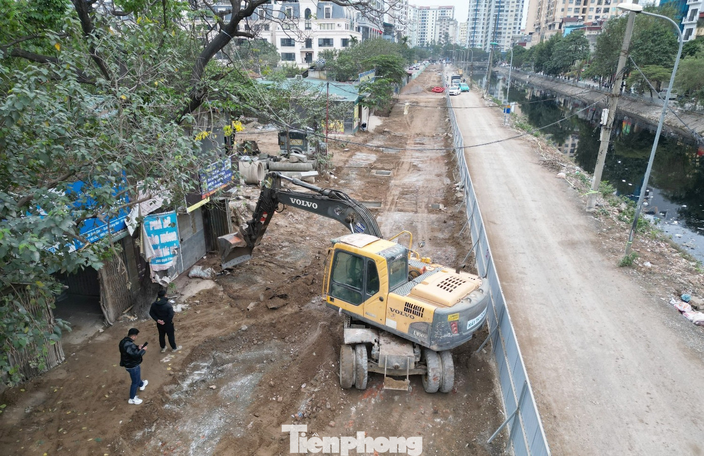 Hiện trạng sửa chữa tuyến đường nhiều 'ổ g&agrave;', '&ocirc; tr&acirc;u' nhất nội th&agrave;nh H&agrave; Nội- Ảnh 3.