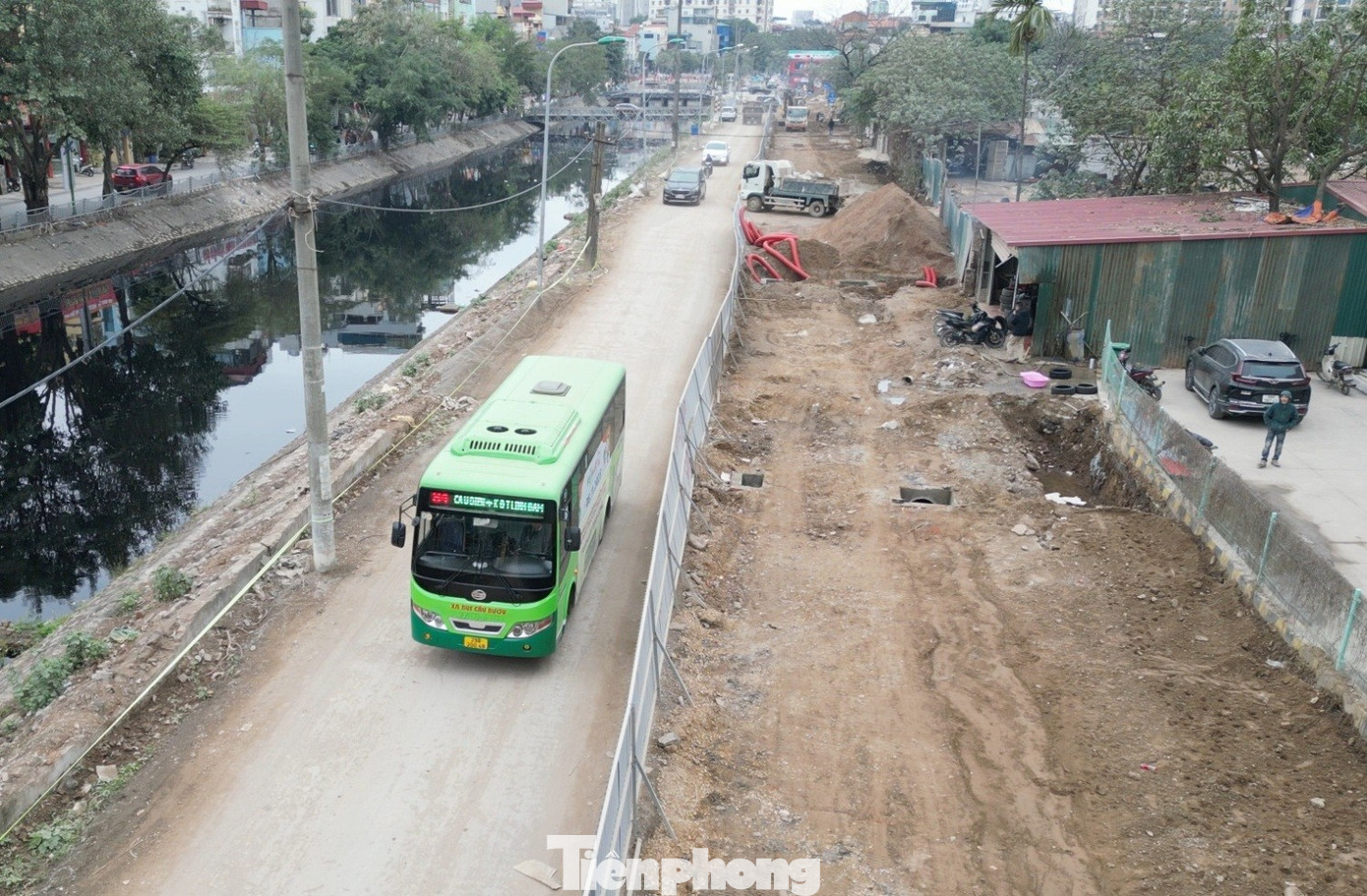 Hiện trạng sửa chữa tuyến đường nhiều 'ổ g&agrave;', '&ocirc; tr&acirc;u' nhất nội th&agrave;nh H&agrave; Nội- Ảnh 8.