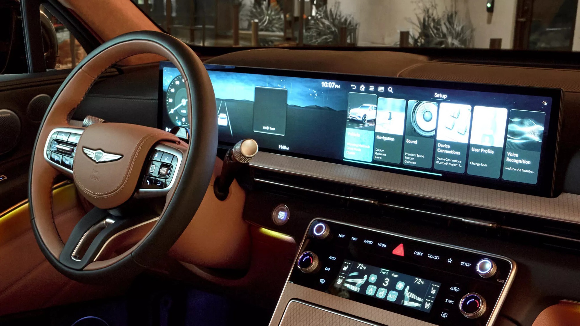 Loạt xe Genesis c&oacute; thể &lsquo;sập&rsquo; m&agrave;n h&igrave;nh khi đang di chuyển chỉ v&igrave;&hellip; chỉnh radio: Liệu xe d&ugrave;ng to&agrave;n m&agrave;n h&igrave;nh c&oacute; thực sự an to&agrave;n?- Ảnh 1.