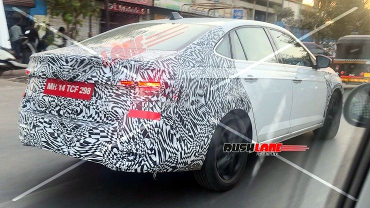 Skoda Slavia 2026 lộ diện: Thiết kế tinh chỉnh, thêm phanh điện tử, ADAS, dễ sớm được lắp tại Việt Nam- Ảnh 2. Skoda Slavia 2026 lộ diện: Thiết kế tinh chỉnh, thêm phanh điện tử, ADAS, dễ sớm được lắp tại Việt Nam- Ảnh 2.