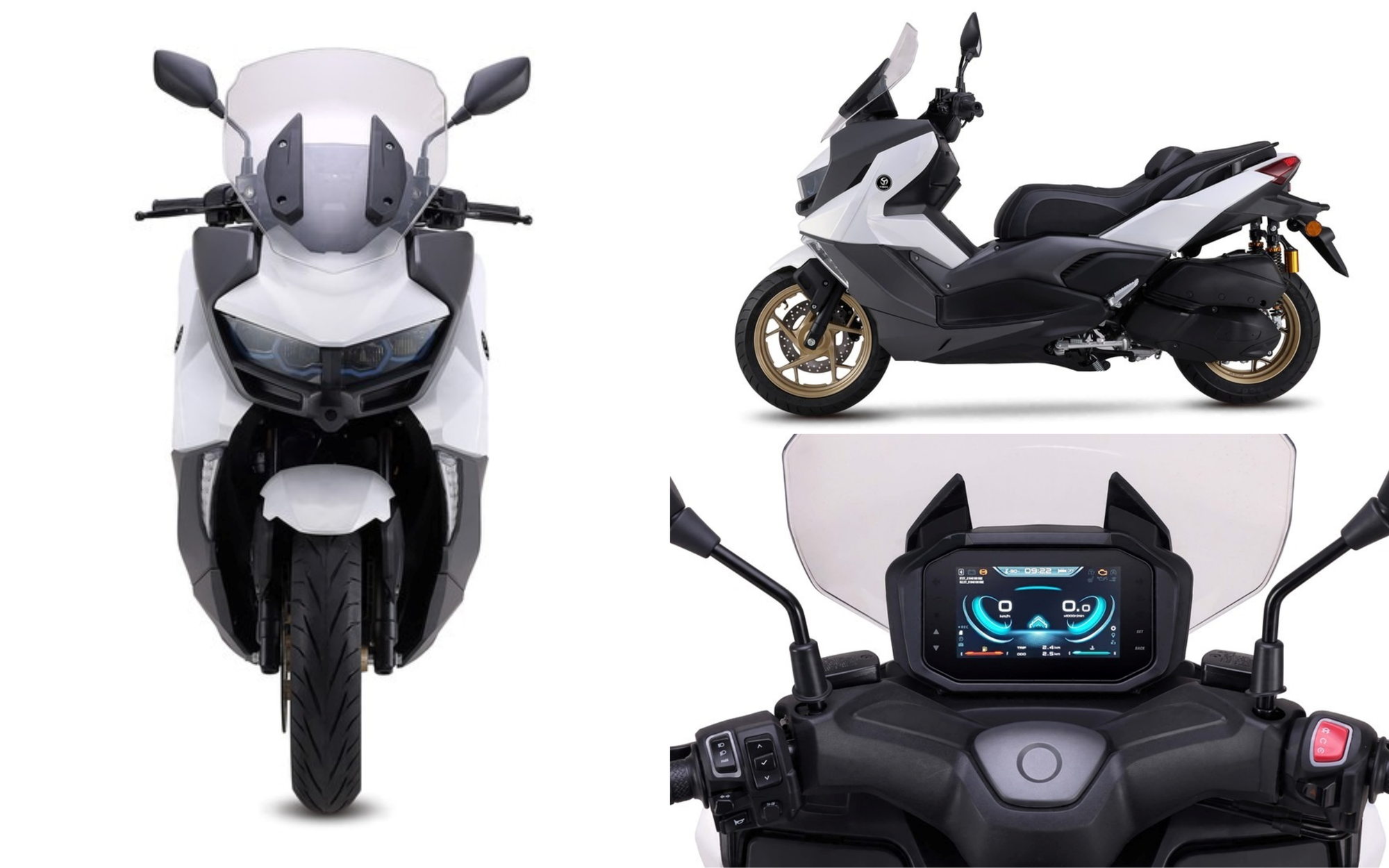 Yiben GT300 2026 lộ diện: Mẫu xe tay ga 