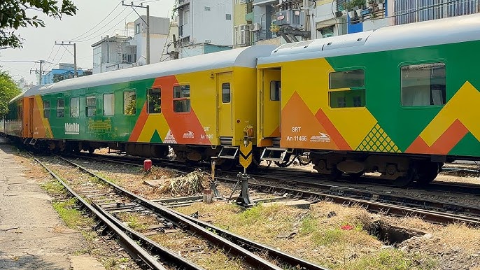 Chuyến tàu mới nhất của đường sắt Việt Nam: Mới chạy được 1 ngày, không gian trên tàu gây chú ý- Ảnh 2. Chuyến tàu mới nhất của đường sắt Việt Nam: Mới chạy được 1 ngày, không gian trên tàu gây chú ý- Ảnh 2.