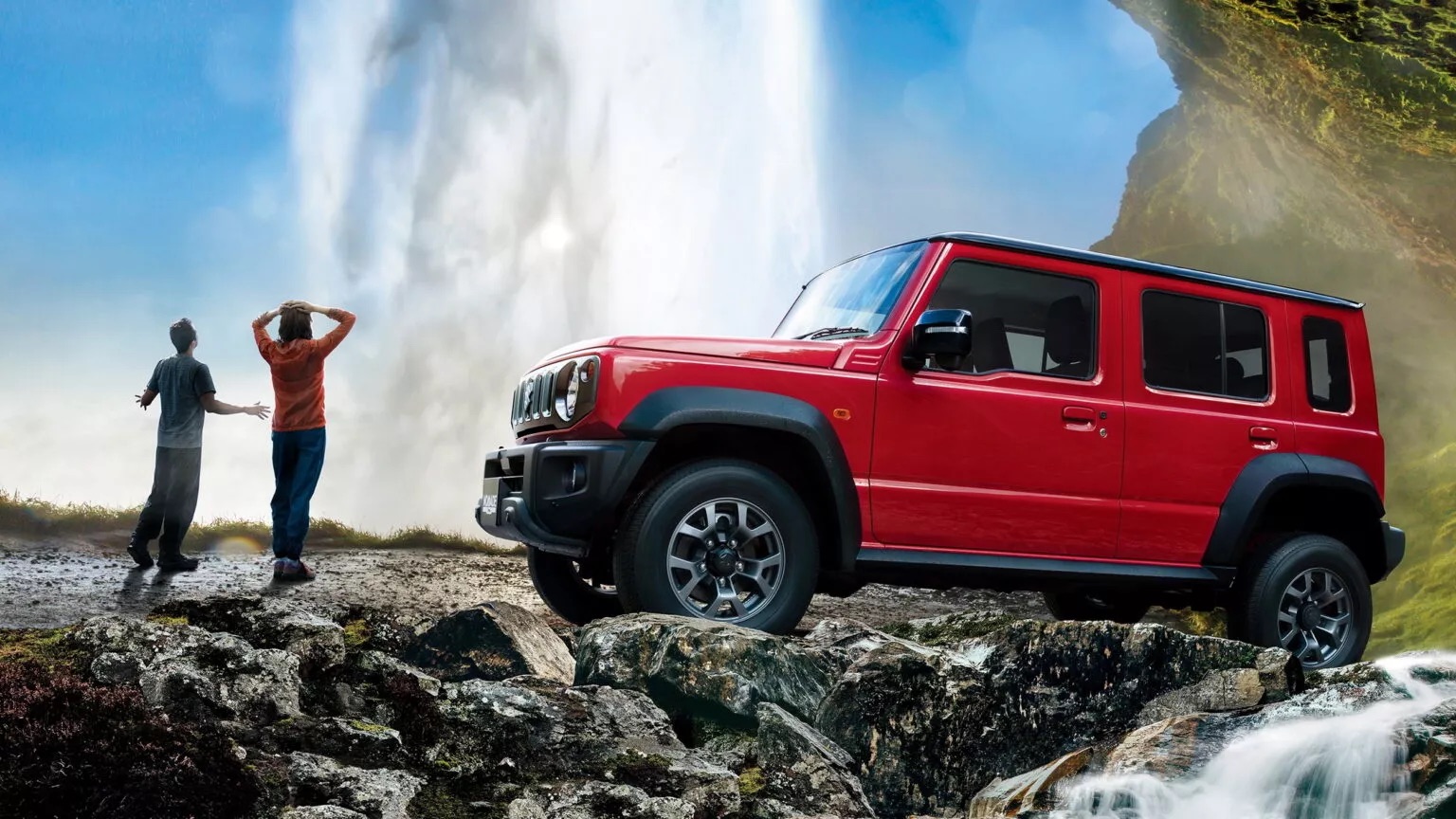 Suzuki Jimny 2026 ra mắt với màn hình lớn hơn và gói ADAS xịn sò hơn, xe chưa sản xuất nhưng khách đã nườm nượp xếp hàng đặt chỗ- Ảnh 9. Suzuki Jimny 2026 ra mắt với màn hình lớn hơn và gói ADAS xịn sò hơn, xe chưa sản xuất nhưng khách đã nườm nượp xếp hàng đặt chỗ- Ảnh 9.
