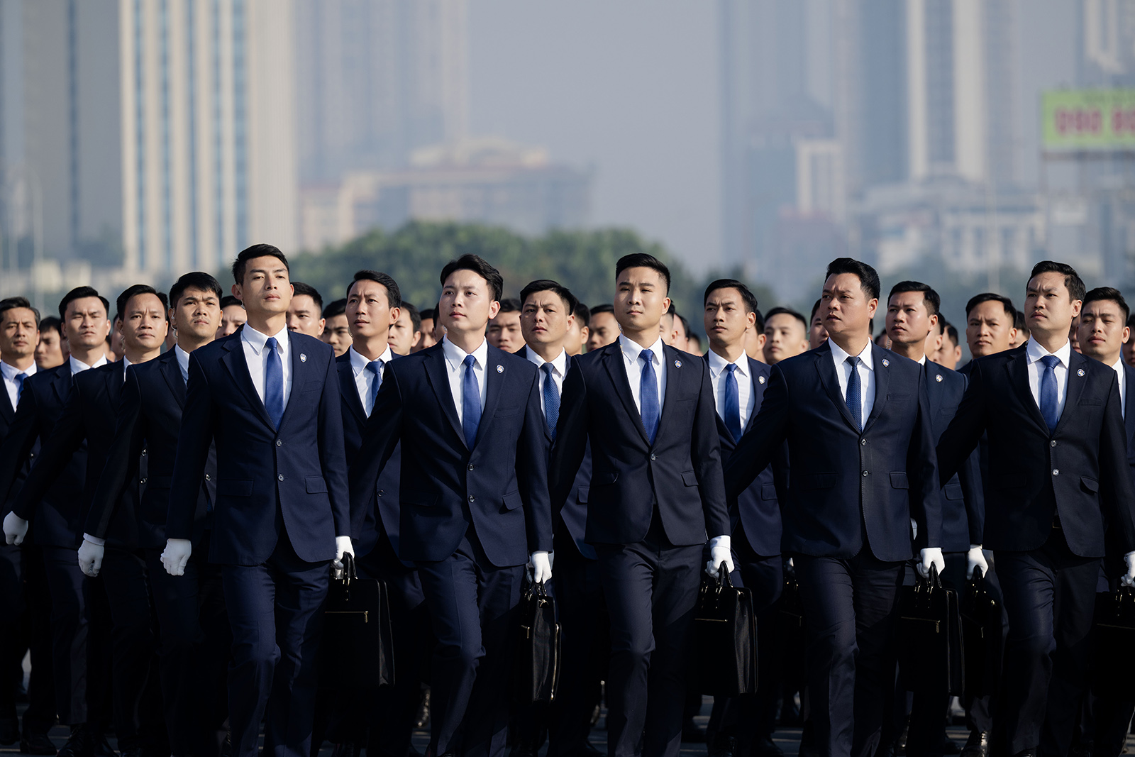 Lực lượng tinh nhuệ cùng dàn khí tài hiện đại diễn tập, sẵn sàng tham gia bảo vệ Đại hội Đảng- Ảnh 16.