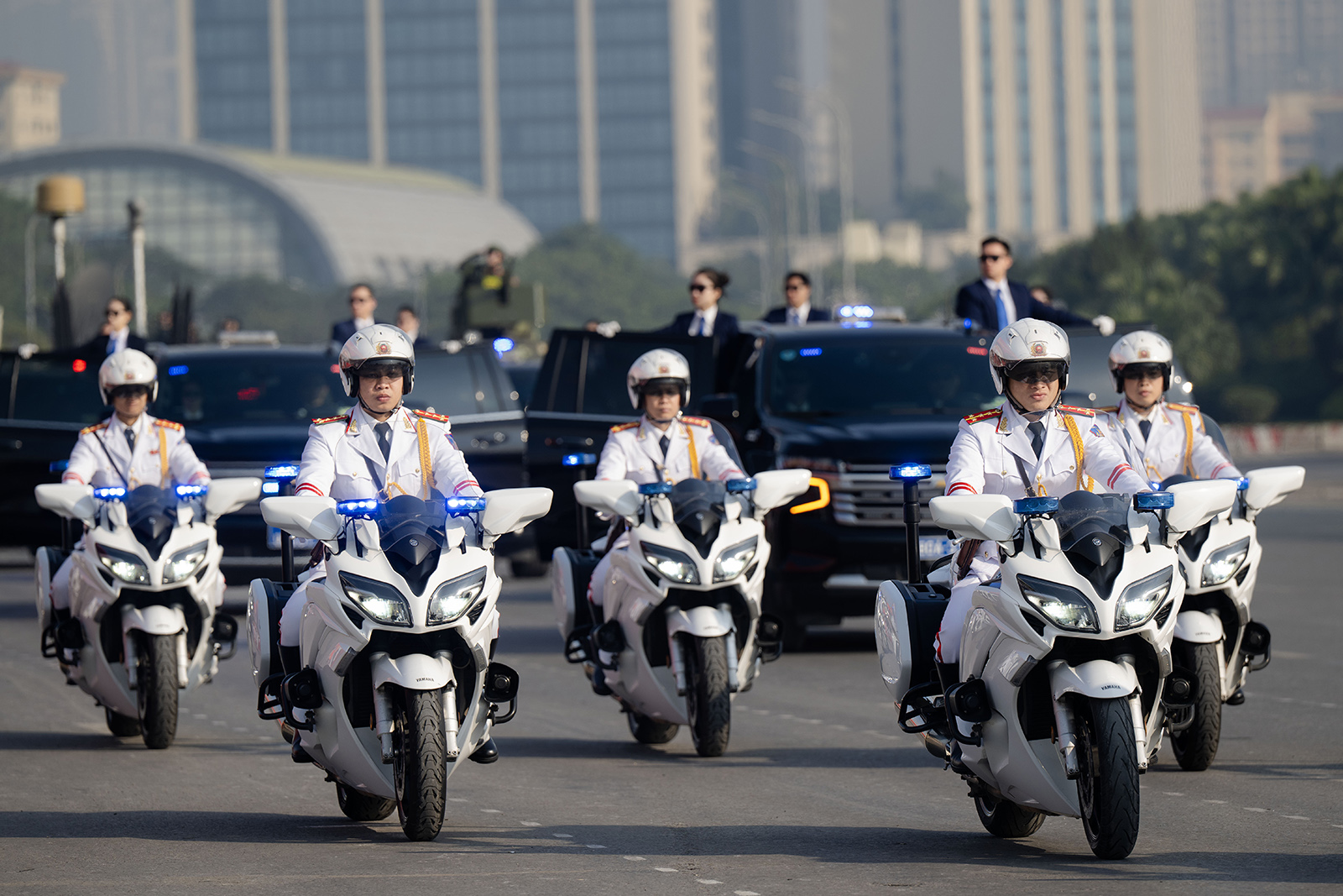 Lực lượng tinh nhuệ cùng dàn khí tài hiện đại diễn tập, sẵn sàng tham gia bảo vệ Đại hội Đảng- Ảnh 19.