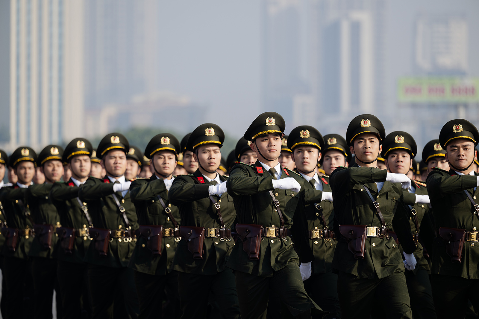 Lực lượng tinh nhuệ cùng dàn khí tài hiện đại diễn tập, sẵn sàng tham gia bảo vệ Đại hội Đảng- Ảnh 5.