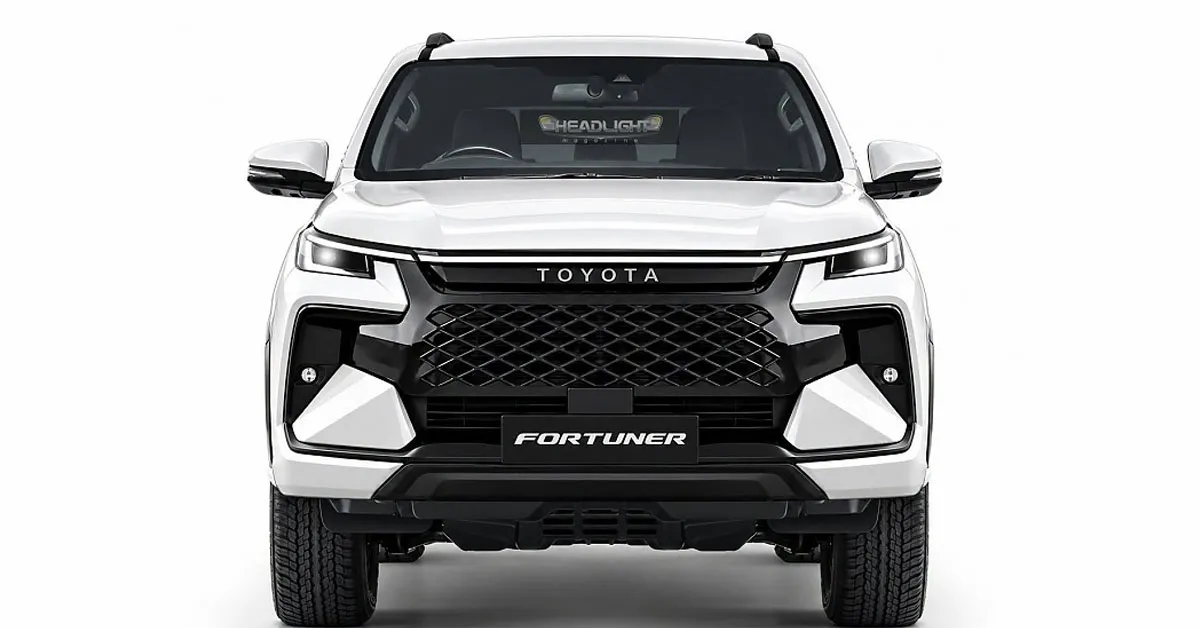 Toyota Fortuner thế hệ mới c&oacute; thể hầm hố như Land Cruiser, nội thất lột x&aacute;c, dự kiến ra mắt năm sau - Ảnh 1.