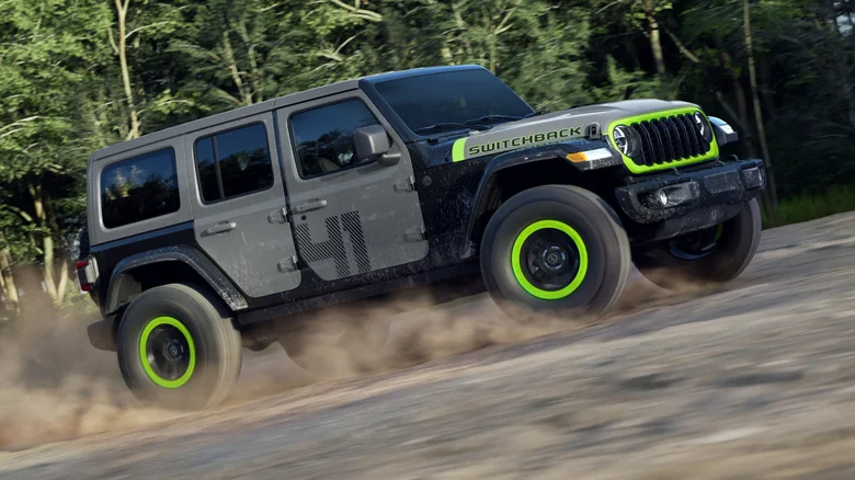 Jeep Wrangler Switchback ra mắt: Ngoại h&igrave;nh kh&ocirc;ng đụng h&agrave;ng, d&ugrave;ng m&aacute;y V6 mạnh gần 300 m&atilde; lực - Ảnh 1.