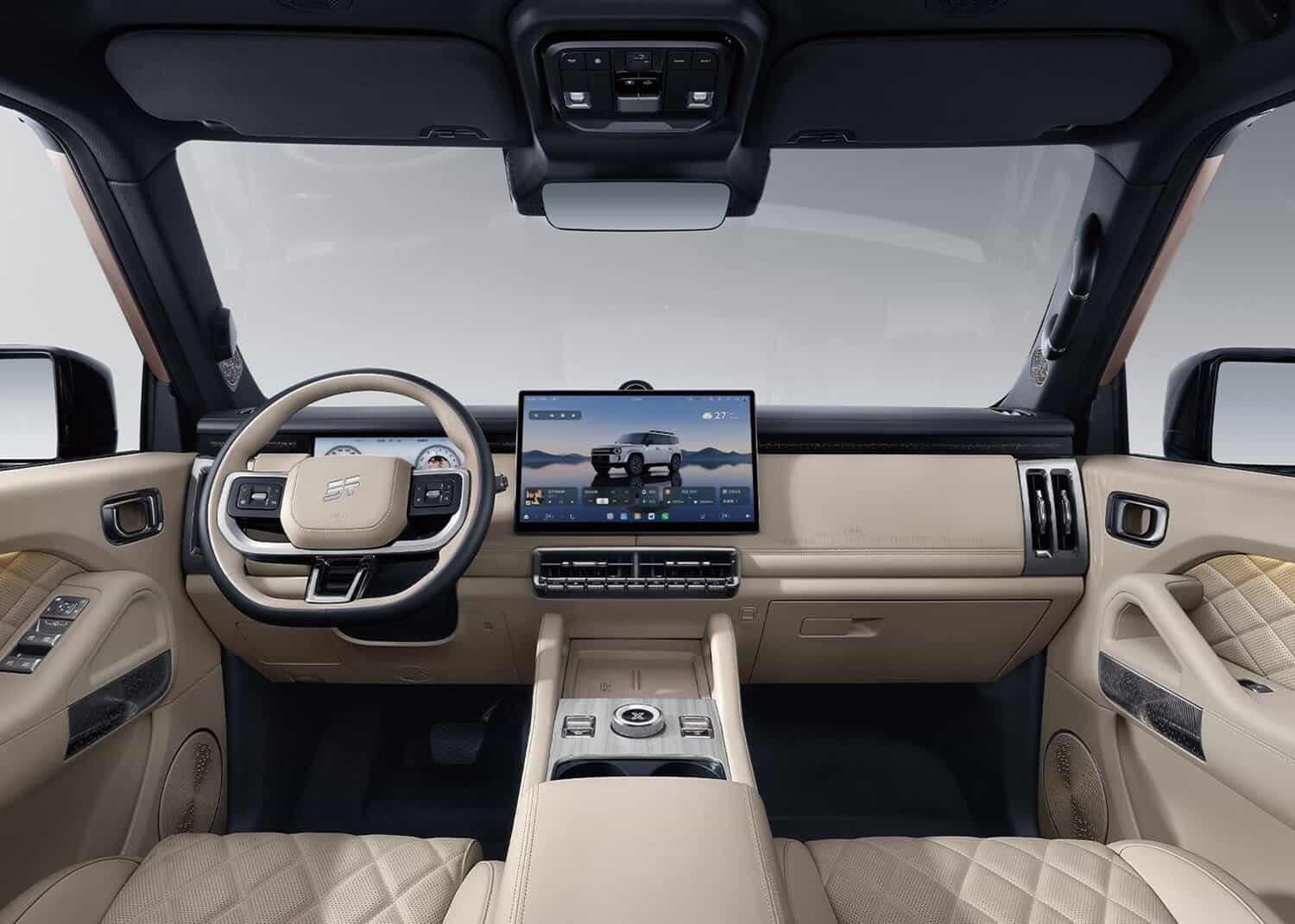 SUV PHEV mới tiệm cận cỡ Prado, gi&aacute; quy đổi hơn 540 triệu đồng: Tiện nghi như xe sang, tối ưu off-road, hết xăng vẫn chạy tiếp hơn 250km - Ảnh 6.