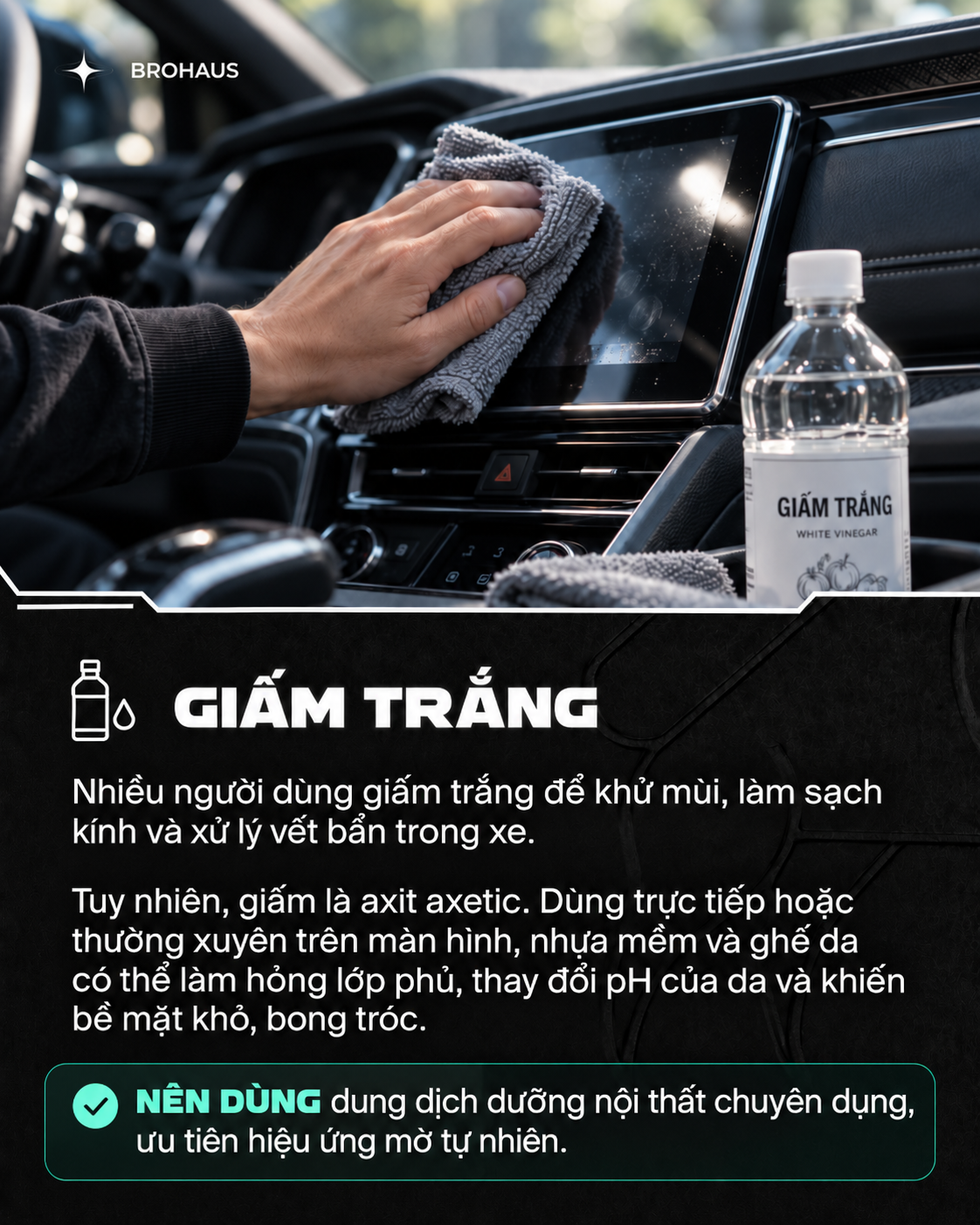 7 m&oacute;n đồ quen thuộc trong nh&agrave; tưởng gi&uacute;p vệ sinh &ocirc; t&ocirc; tiết kiệm, nhưng c&oacute; thể khiến chủ xe tốn tiền sửa chữa - Ảnh 2.