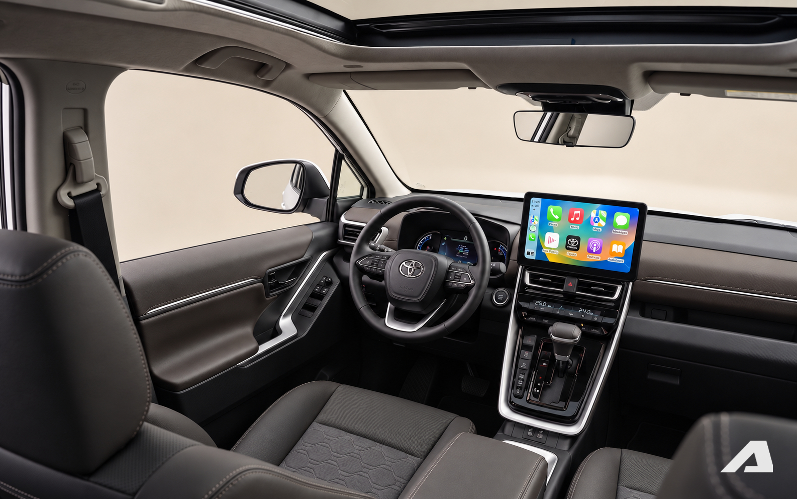 Xem trước Toyota Innova Cross mới sắp ra mắt th&aacute;ng sau: Mặt trước thay đổi lớn, m&agrave;n h&igrave;nh lớn hơn, vẫn đủ t&ugrave;y chọn xăng, hybrid - Ảnh 3.