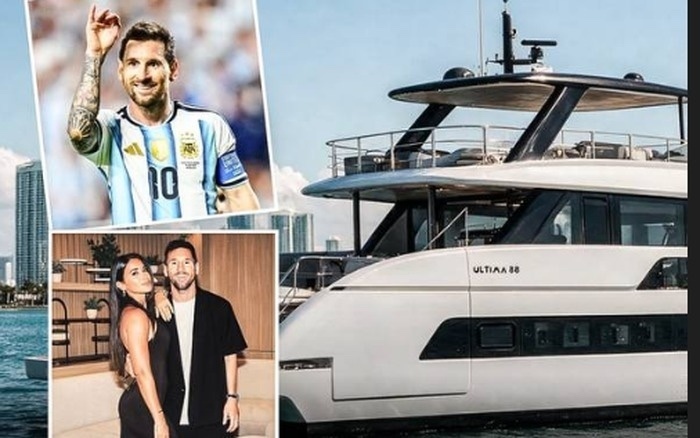 Si&ecirc;u du thuyền trị gi&aacute; trăm tỷ đồng của Lionel Messi - Ảnh 1.