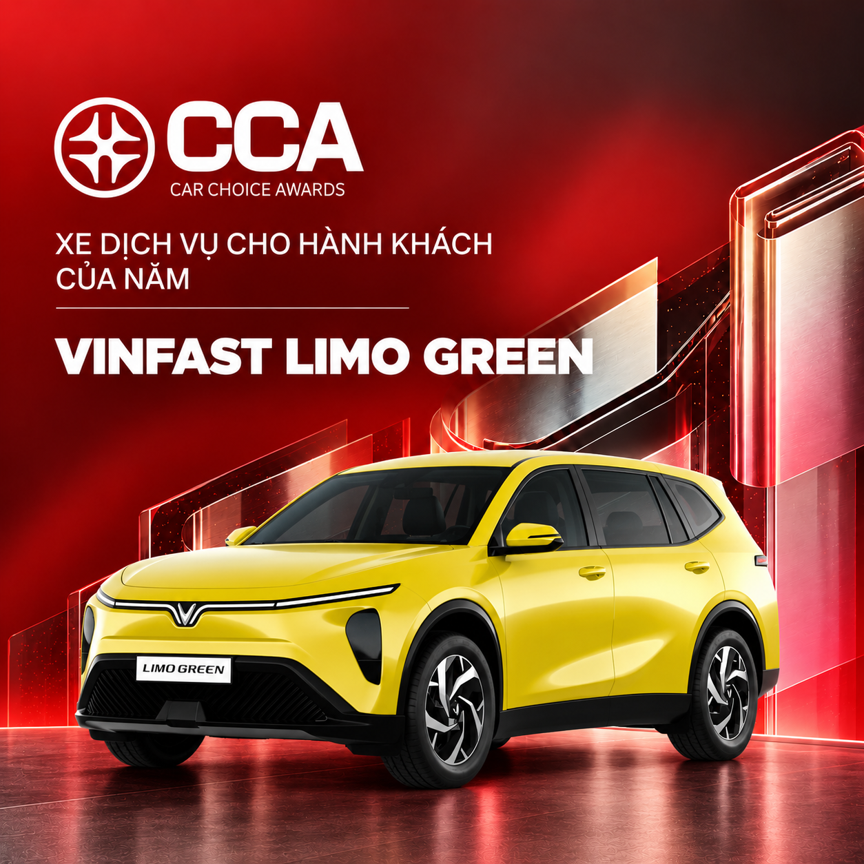 &lsquo;Xe dịch vụ cho h&agrave;nh kh&aacute;ch của năm&rsquo; gọi t&ecirc;n VinFast Limo Green tại Car Choice Awards 2026 - Ảnh 1.