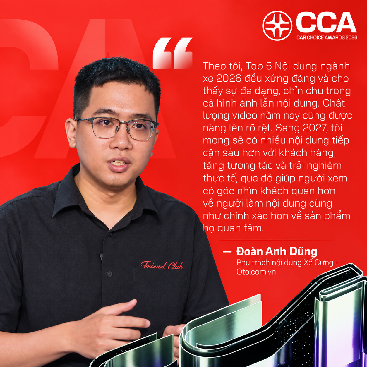 5 nội dung ng&agrave;nh xe được b&igrave;nh chọn nhiều nhất CCA 2026: Từ trải nghiệm xe điện đến những h&agrave;nh tr&igrave;nh kh&aacute;c biệt - Ảnh 3.