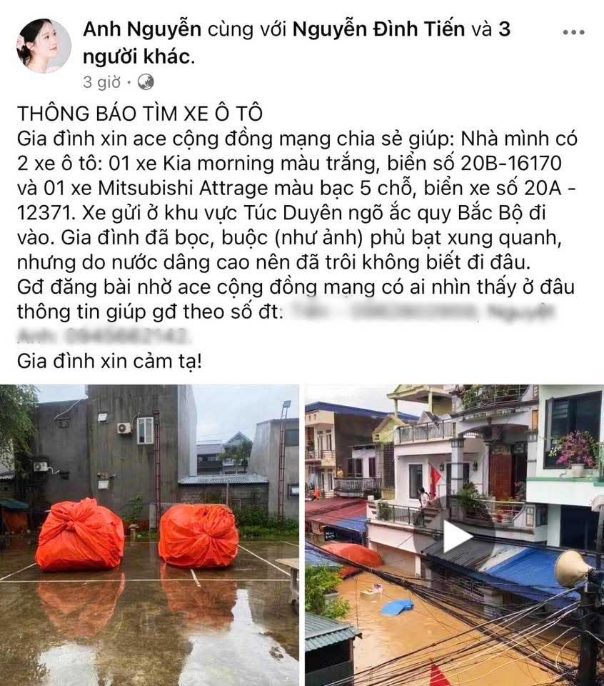 Lời khuy&ecirc;n cho những người d&ugrave;ng nilon bọc &ocirc; t&ocirc; để tr&aacute;nh lũ lụt - Ảnh 3.