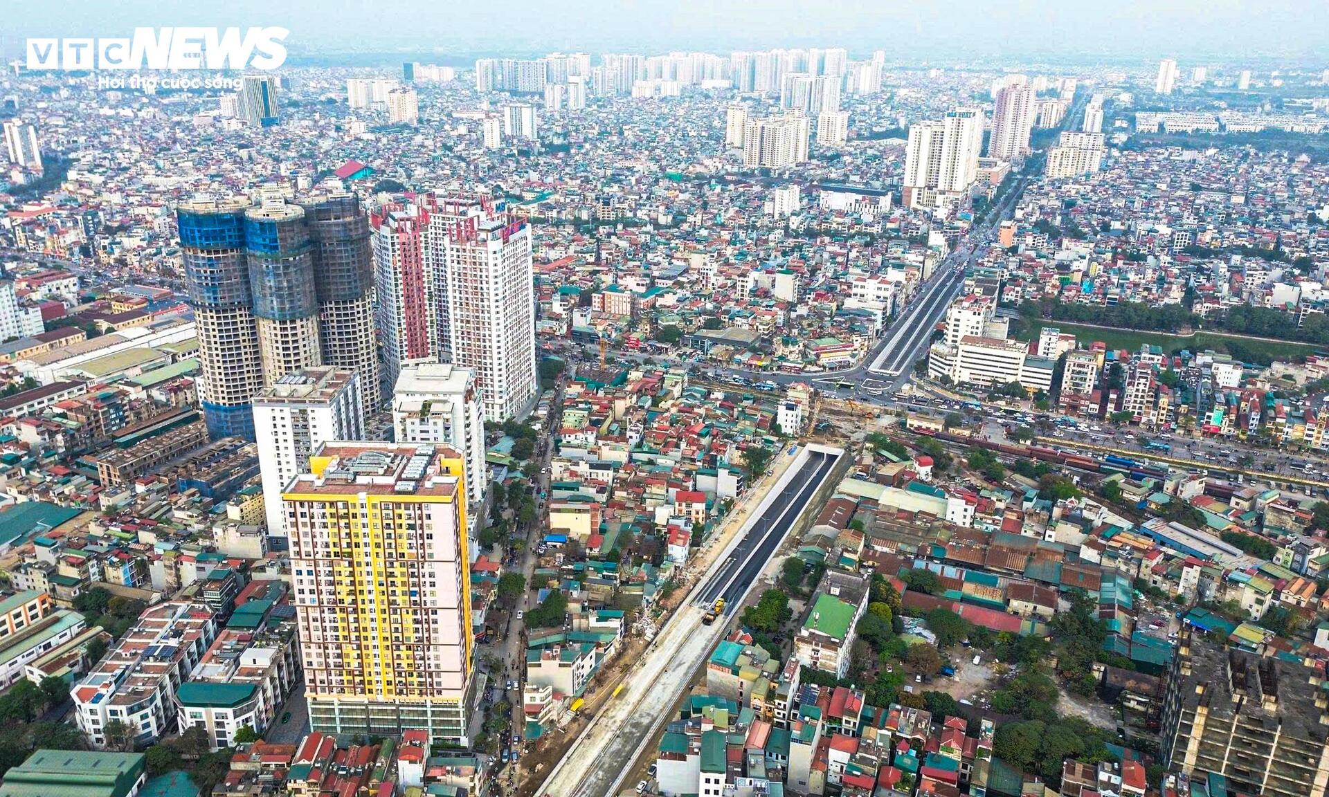 To&agrave;n cảnh c&aacute;c dự &aacute;n giao th&ocirc;ng trọng điểm ở H&agrave; Nội đồng loạt th&ocirc;ng xe trước Tết- Ảnh 1.